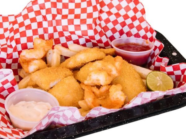 10 Wings, 6 pcs Fish & 20 Shrimp