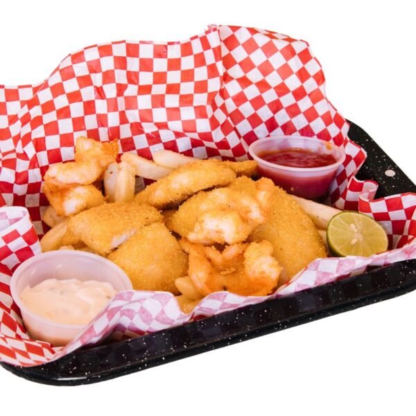 10 Wings, 6 pcs Fish & 20 Shrimp