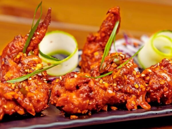 3 Wings & 5 pcs Shrimp