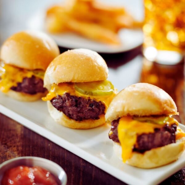 Chopped Cheeseburger Platter
