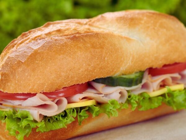 Honey Turkey & Cheese Sandwich