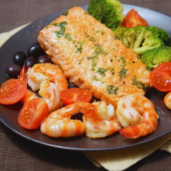 Seafood Platter (Shrimp & Salmon)